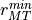 r_{MT}^{min}