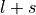 l+s